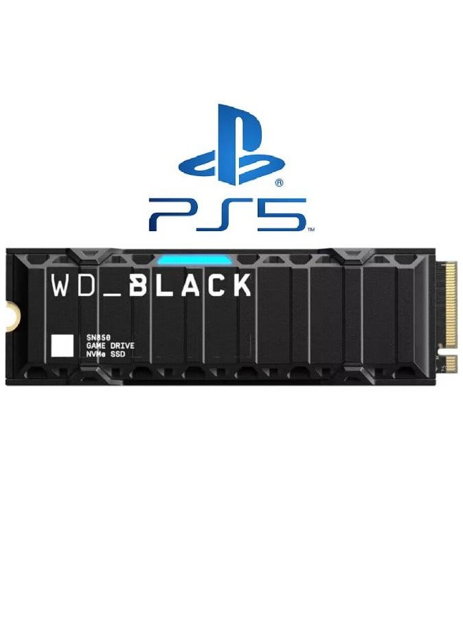 Compare WD_BLACK SN850 + HEATSINK FOR PS5 WRSN 2TB Solid State Drive, M.2 2280 Internal, Gen4 PCIe, Up to 7,000, WDBBKW0020BBKWRSN 2 TB at KSA Price