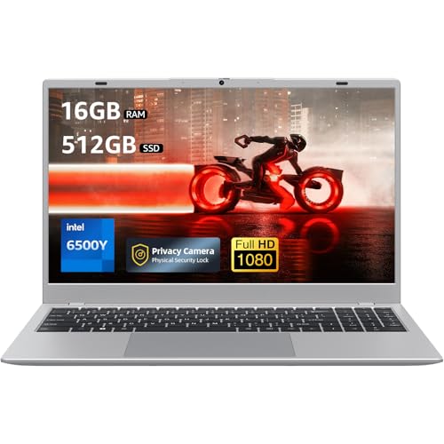Compare Coolby Laptop Computer, 15.6 inch Laptop with 1080P FHD IPS Display, 16GB RAM512GB SSD, 6500Y Processor Notebook PC, Support 2.4G5G Hz WiFi, BT at KSA Price