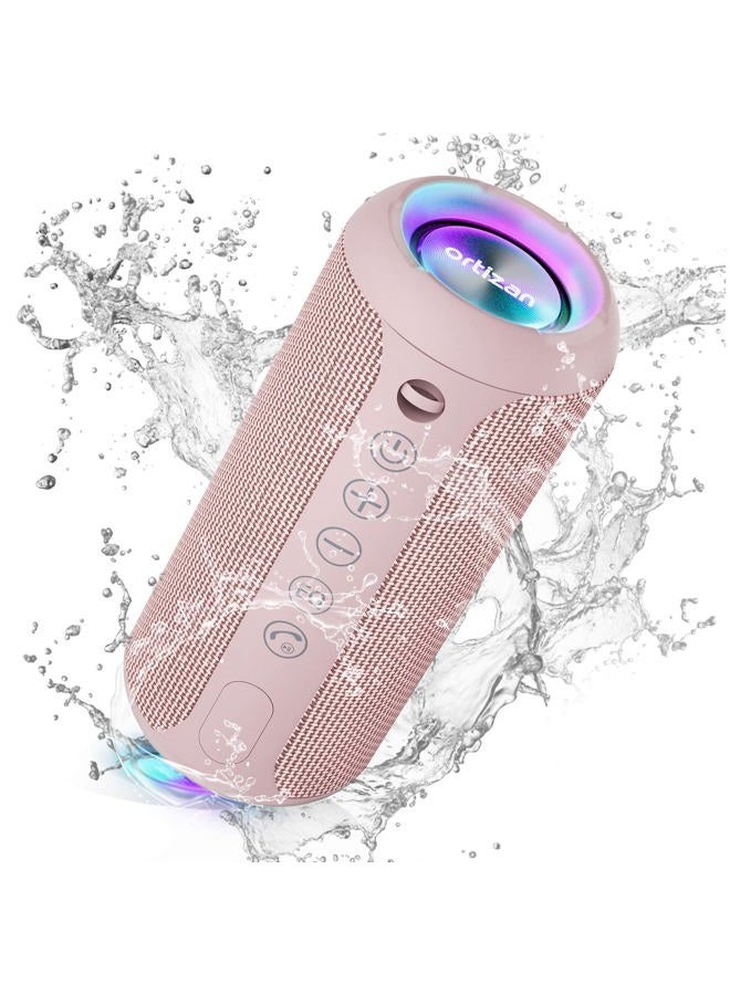 Portable Bluetooth Speaker, IPX7 Waterproof Wireless…