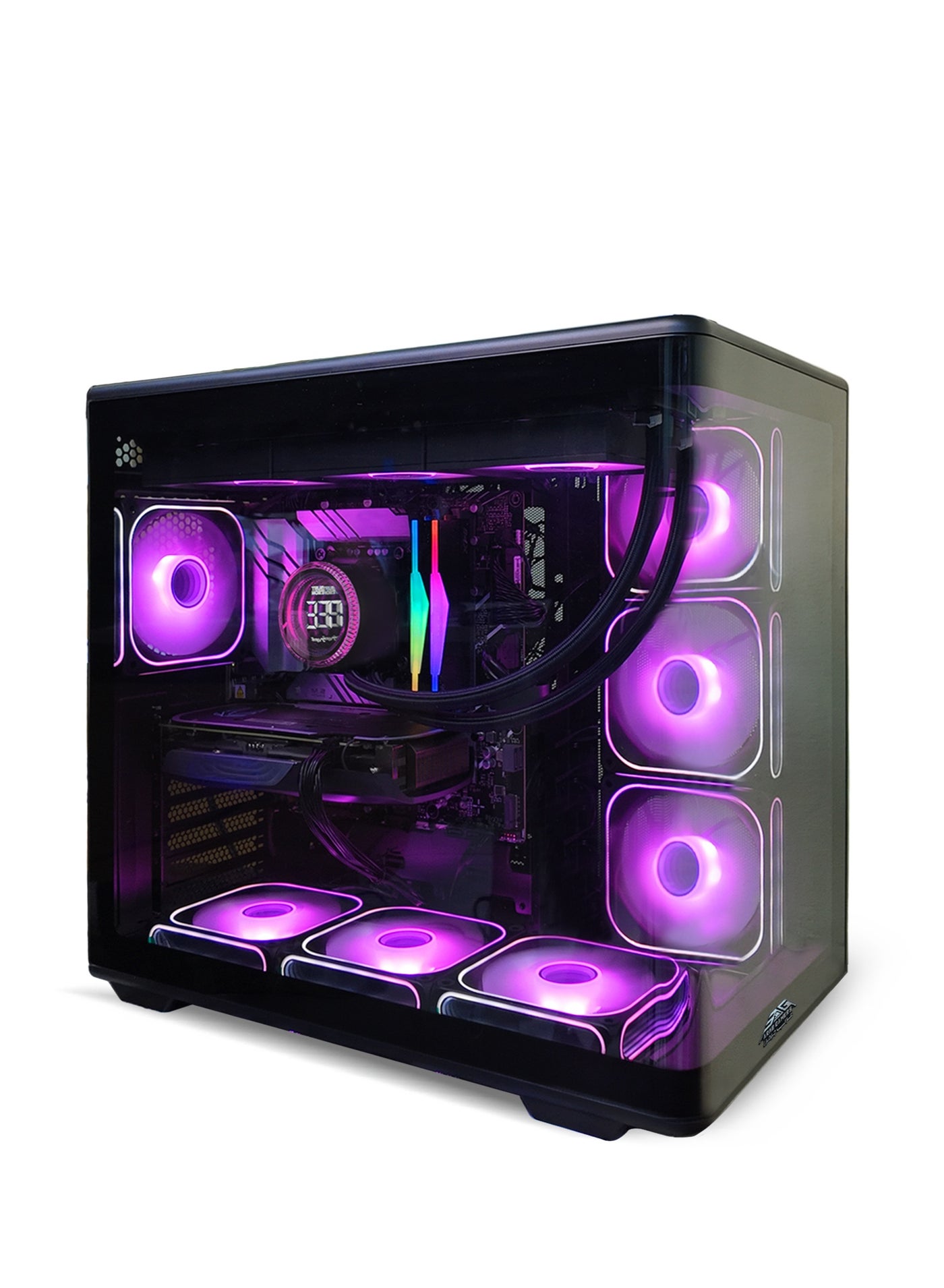 Compare Gaming PC,  Intel Ultra 9285K Processor CPU 24Cores & 24Threads, 5.7 GHz Max Turbo Frequency | RTX 5060 Graphics Card GPU | 16GB RAM Memory | 1TB SSD Storage | Windows 11 Pro | RGB Gaming Case Black at KSA Price