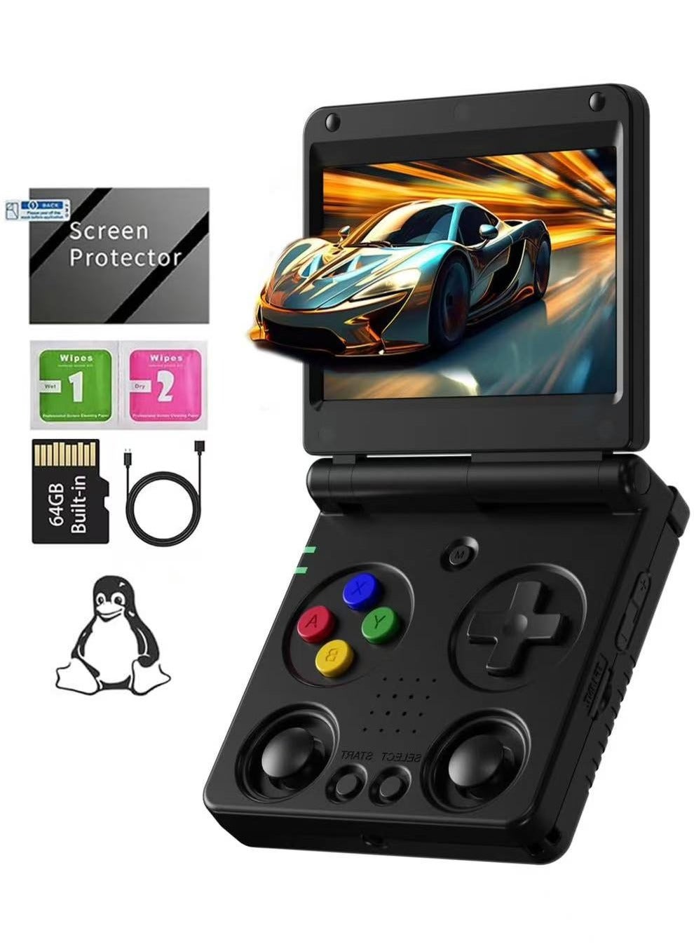 ANBERNIC RG35XX SP Retro Handheld Game Console…