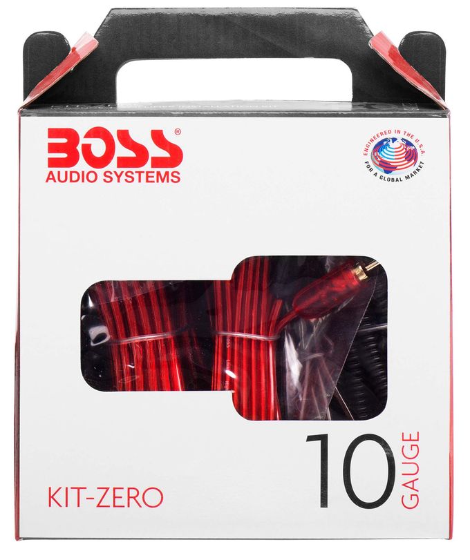 Kit-Zero 10 Gauge Car Amplifier Install Wiring…