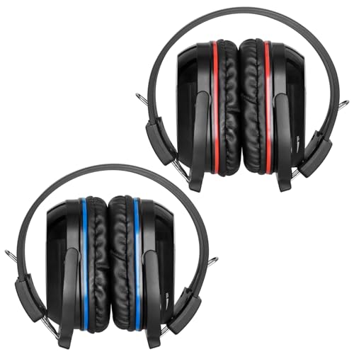 SIMOLIO 2 Pack IR Wireless Headphones for…