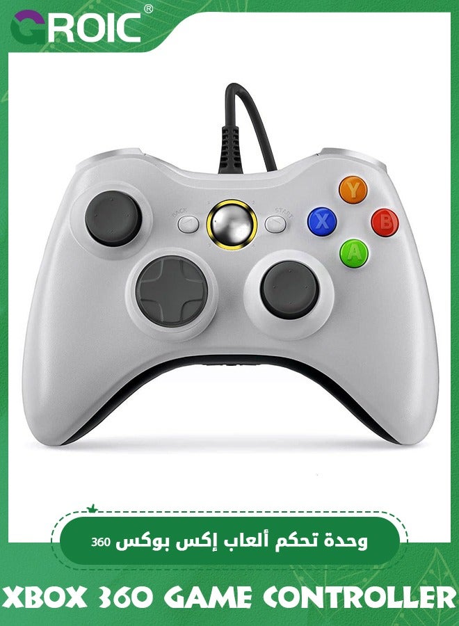 Compare PC Wired Controller, Game Controller for Xbox 360 with DualVibration Turbo Compatible with Xbox 360360 Slim and PC Windows 7,8,10,11 at KSA Price