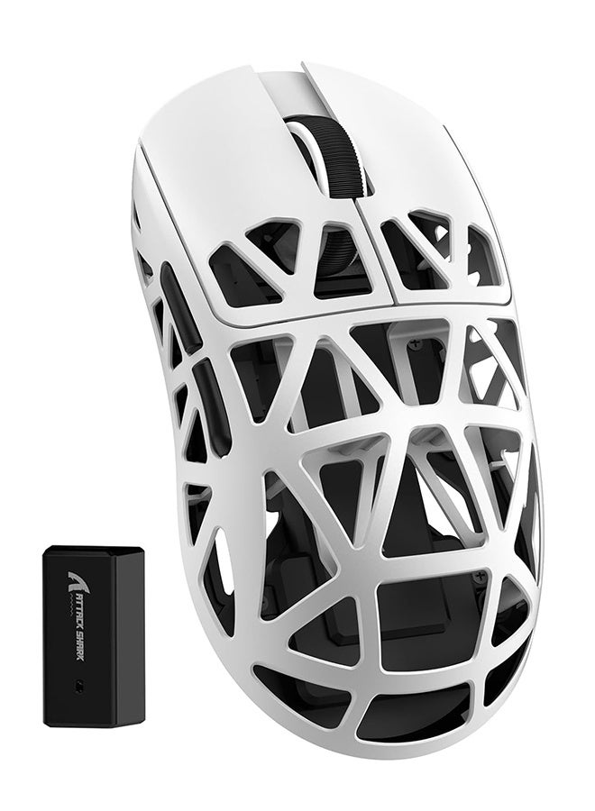 Compare R2 Wireless Gaming Mouse,Mouse Wireless Gaming,Superlight Magnesium Alloy,PAW3950 42000 DPI Optical Sensor,8000Hz Polling Rate,2.4GBTWired Programmable Mice for Win Mac Gamer White at KSA Price