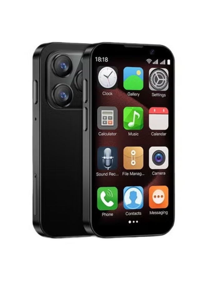 Compare SOYES XS18 Pro Mini Smartphone, 3.0 Inch HD Screen, Android QuadCore Dual SIM Mobile Phone, Face Recognition, 2GB RAM 16GB Storage, Compact Smart Mini Cell Phone Black at KSA Price