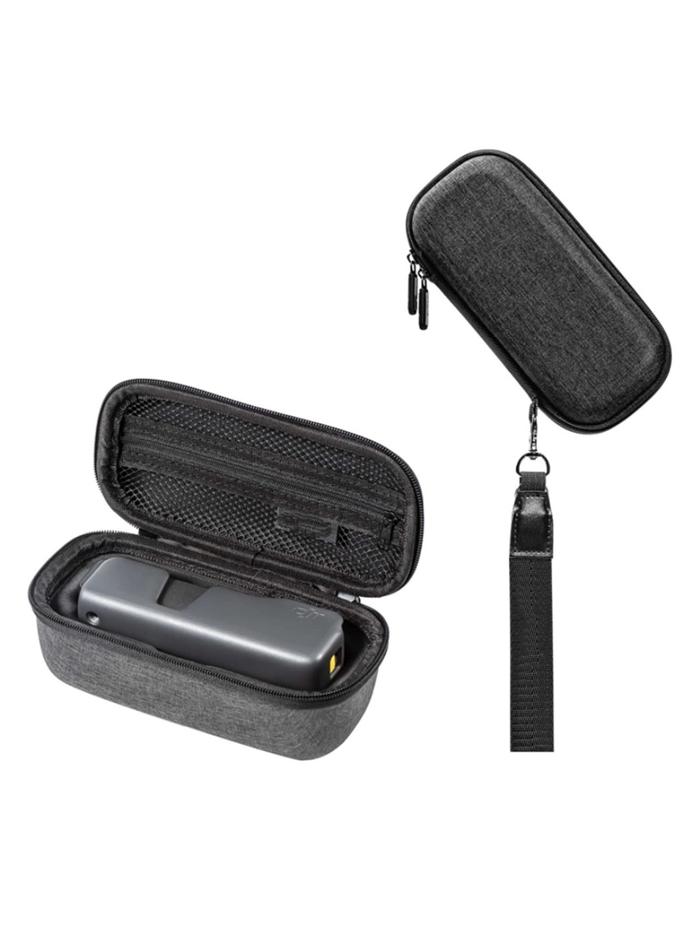 Compare Waterproof PU Carry Case Handbag for DJI Osmo Pocket 2 Gimbal Accessory with Wrist Strap Protective Storage Pouch Travel Organizer Bag at KSA Price