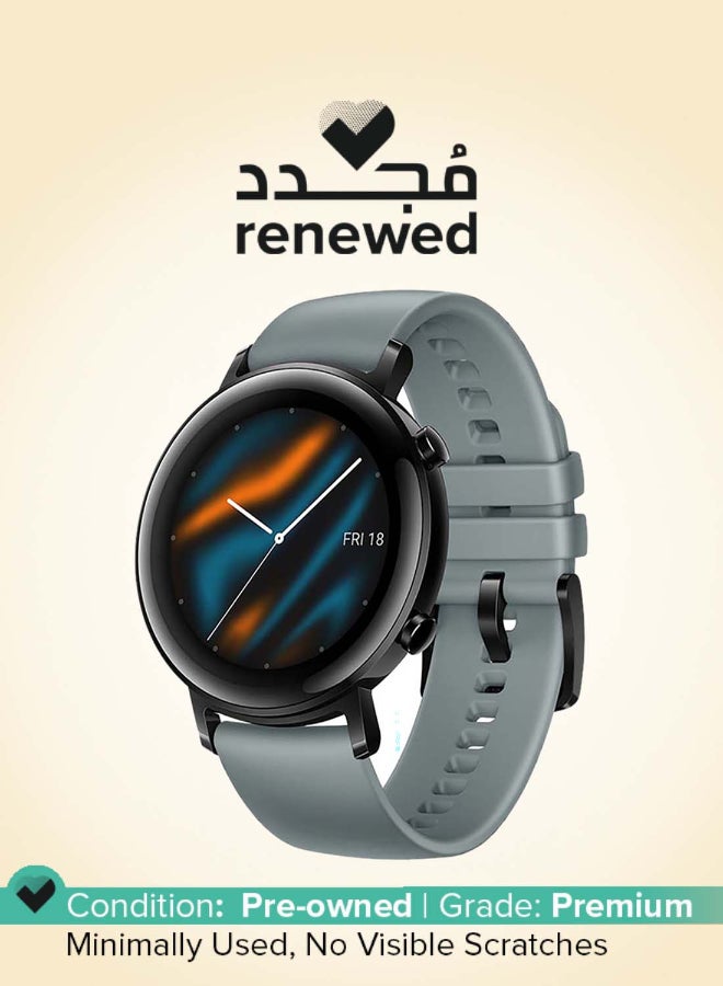 Compare Renewed  GT2 Smartwatch With 15 Sports Modes Cyan at KSA Price