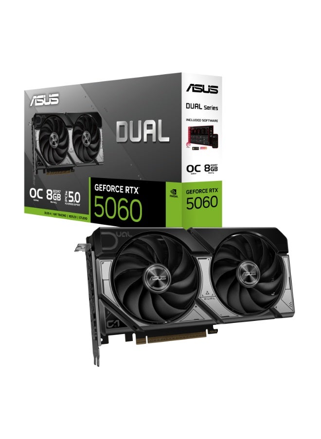Dual GeForce RTX 5060 O8G Graphics Card, 8GB…