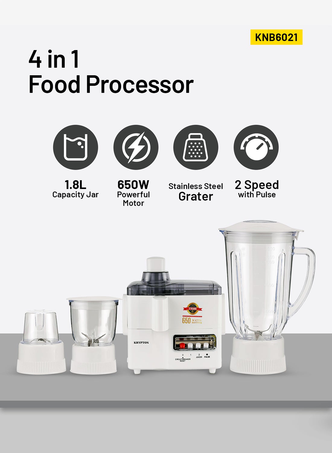 Multifunctional 4 In 1 Juicer and Food…
