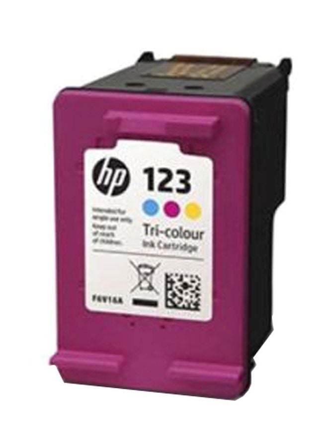 123 Tri-color Original Ink Cartridge Tricolor