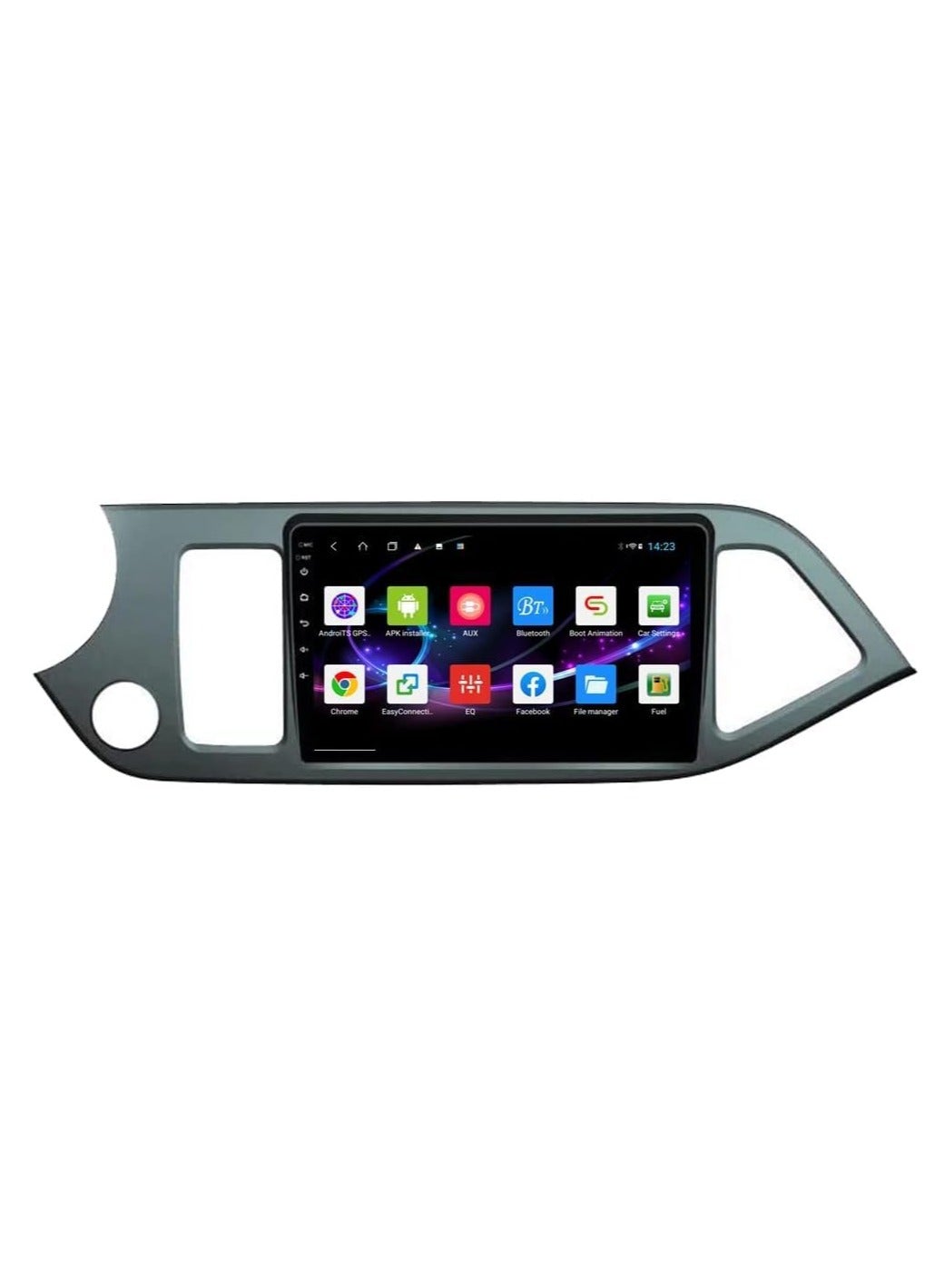 Compare Android Screen For Kia Morning Picanto 20112015 1GB RAM 32GB ROM IPS Touch Screen DSP built In Bluetooth USB Radio WiFi Play Store Backup Camera included at KSA Price