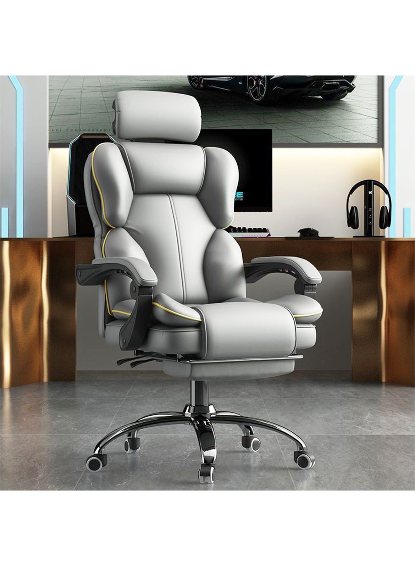 Gaming Office Chair High Back Ergonomic Desk Computer…