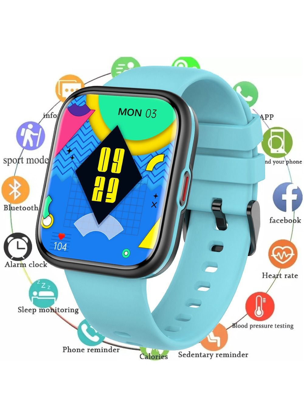 Compare Sports Mens Smartwatch Fitness Tracker Waterproof Smart Watch for Men Women, Heart Rate Monitor, Bluetooth Calls at KSA Price