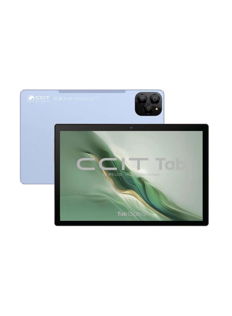 Compare CCIT TAB 13 Ultra 11 Android Tablet | 8GB RAM 256GB ROM | OctaCore | Dual SIM 4G LTE | WiFi | 7000mAh Battery | Bluetooth | Perfect Tablet for Study, Online Classes & Entertainment at KSA Price