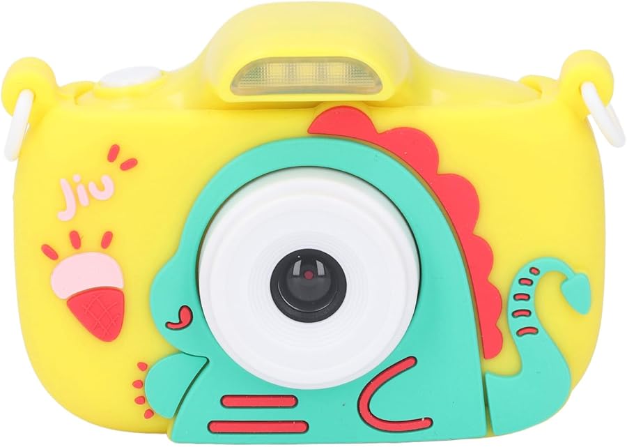 Compare Kids Digital Camera 2 4in Screen 1080P 8X Zoom LED Flash Portable Yellow at KSA Price