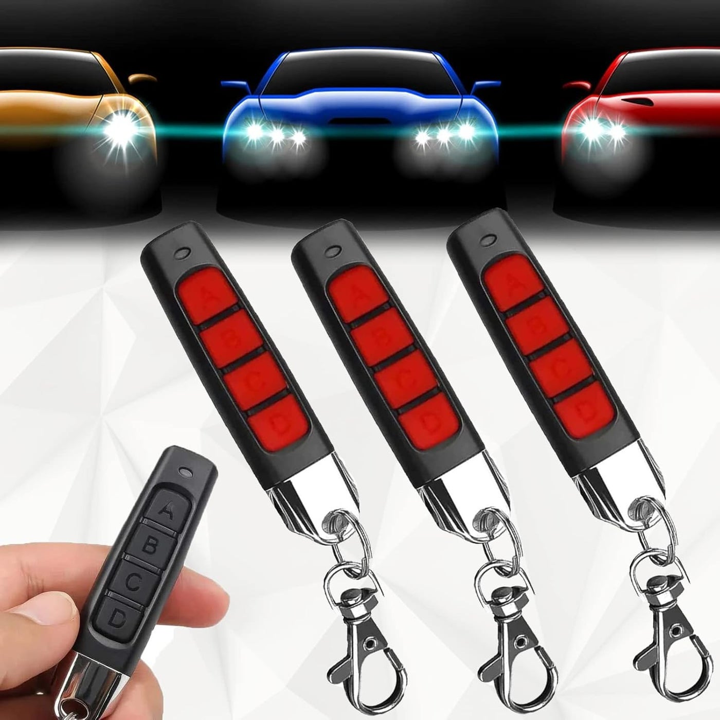 Remote Control Duplicator for Cars, 4-in-1 Remote…