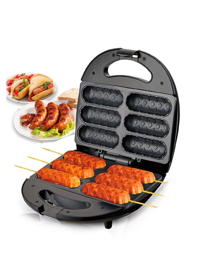 Electric Sausage Baking Machine,6 Pieces Hot Dog…