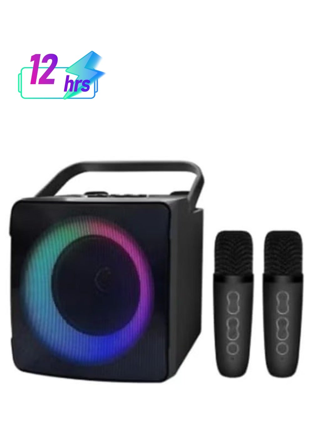 Compare 200W High Power Bluetooth Portable Sound Speaker, Powerful Bass, Wireless Connectivity, IPX7 Waterproof, LED Lights, Long Battery Life – Perfect for Outdoor Parties, Camping, Beach, and Home Use – HighPerformance Sound System with Superior Audio Qua at KSA Price