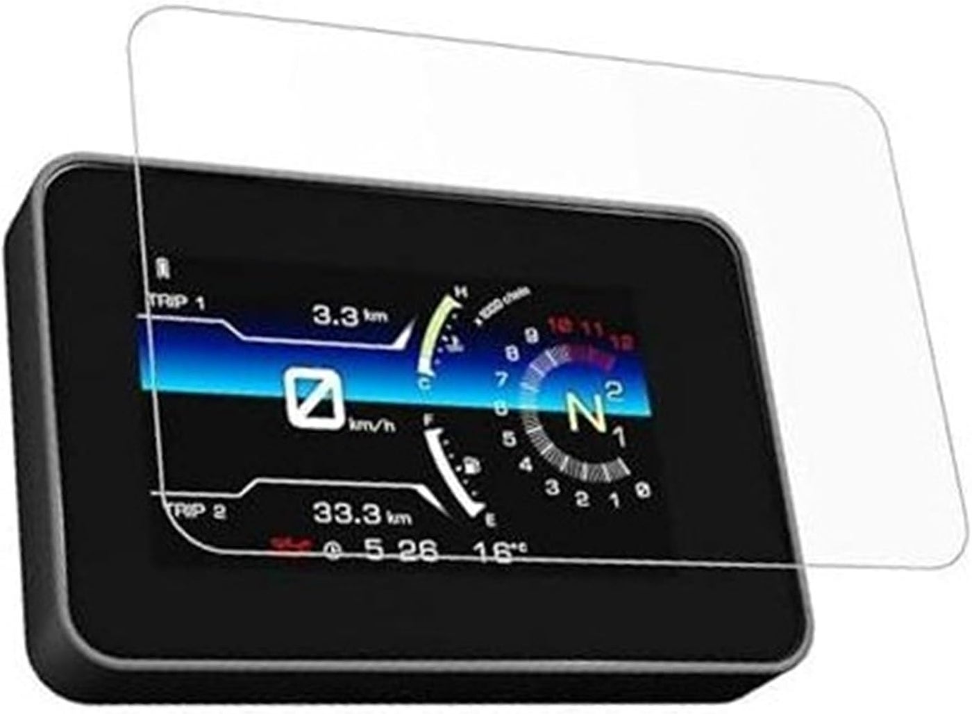 Compare Wivplex Motorcycle Dashboard Screen Protector for MT 07 2023 at KSA Price