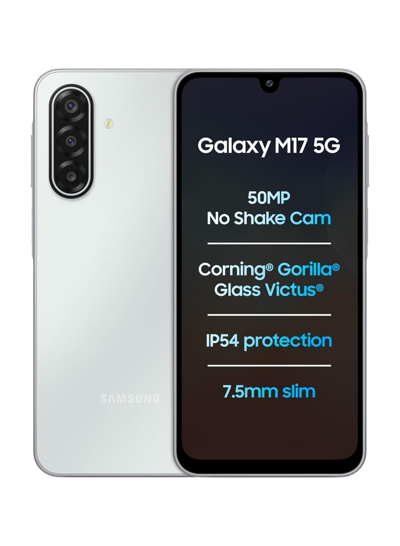 Galaxy M17 5G (Moonlight Silver, 8GB RAM,…