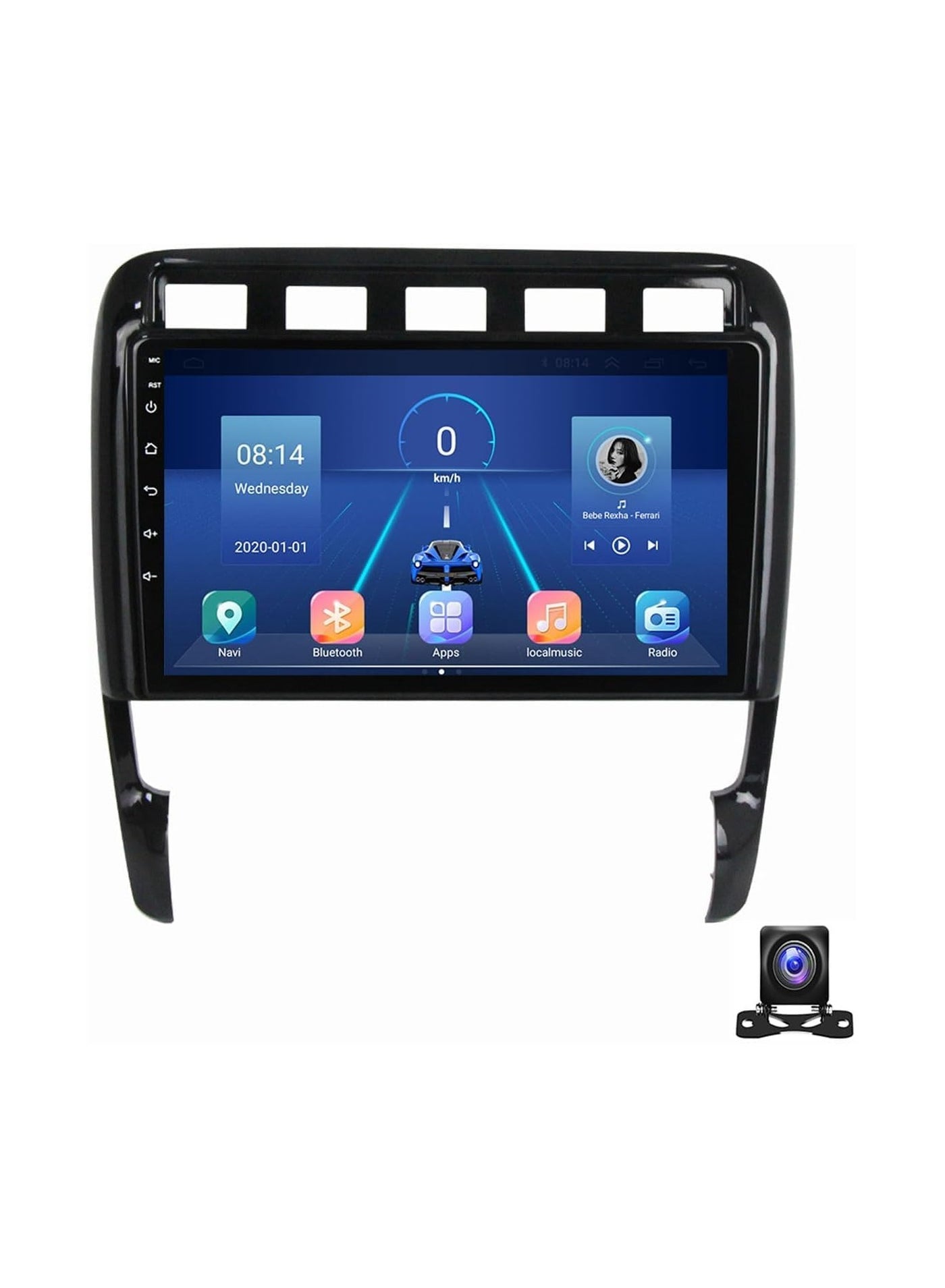 Compare Android Car Stereo for Porsches Cayenne 2002 2003 2004 2005 2006 2007 2008 2009 2010 2GB RAM 32GB ROM 9 Inch Support Apple Carplay, MirrorLink WiFi BT, IPS Touch Screen with AHD Camera Included at KSA Price