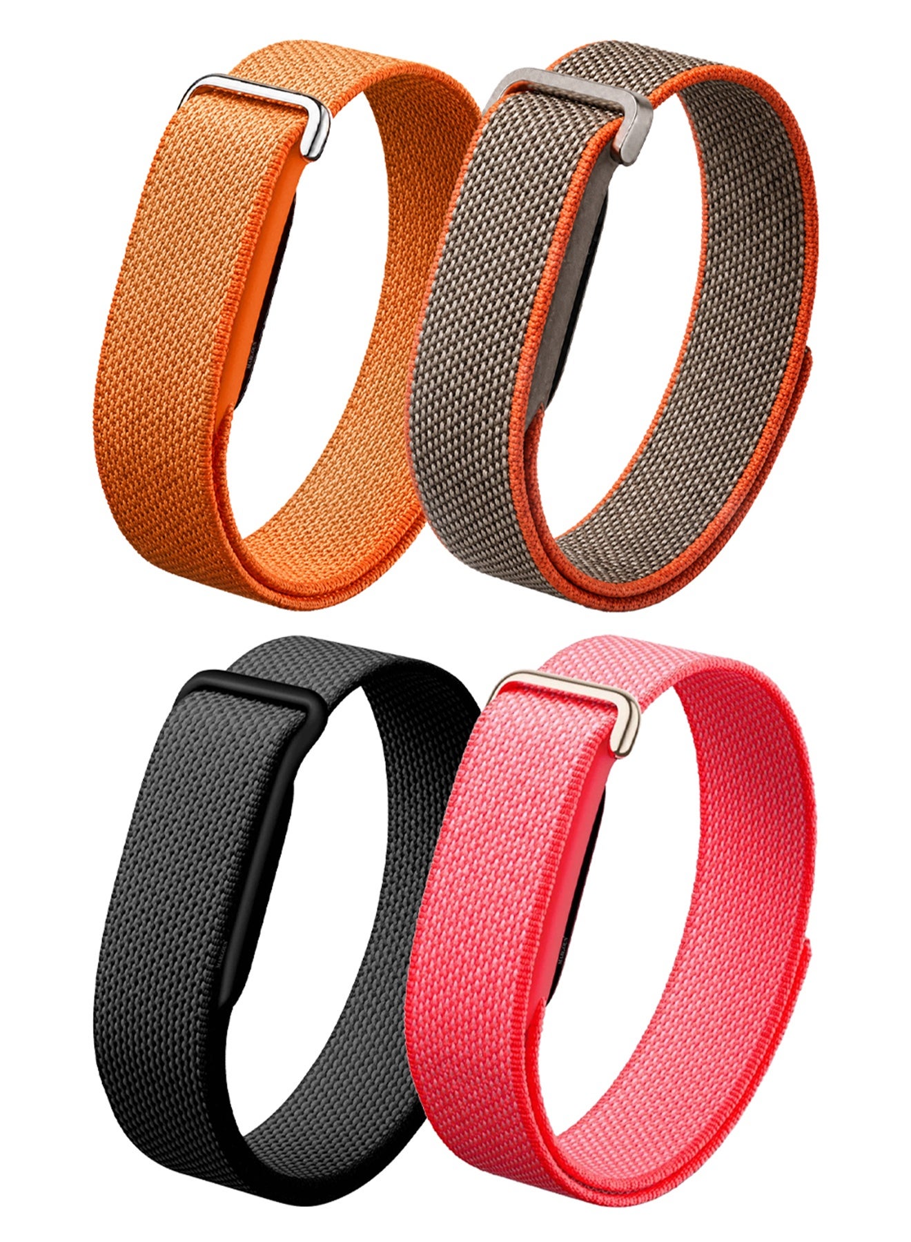 Compare 4 PACK Woven Nylon Sport Loop Band for Fitbit Air – Breathable Elastic Replacement Strap with Secure HookandLoop Fastener – Comfortable Lightweight Wristband   Multicolor B Multi 4B at KSA Price