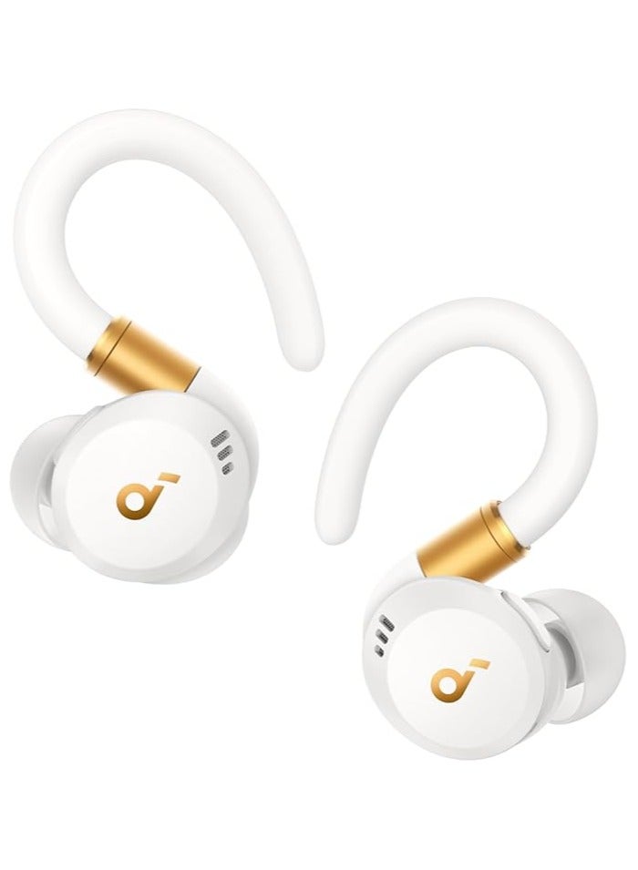 Compare Sport X20 by Anker, TrueWireless Workout Earbuds, Rotatable and Extendable Ear Hooks, Noise Cancelling, Deep Bass, IP68 Waterproof, Sweatproof, Dustproof, 48H Play, Sport Earbuds White at KSA Price