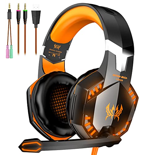 VersionTECH. G2000 Gaming Headset, Bass Surround Gaming…