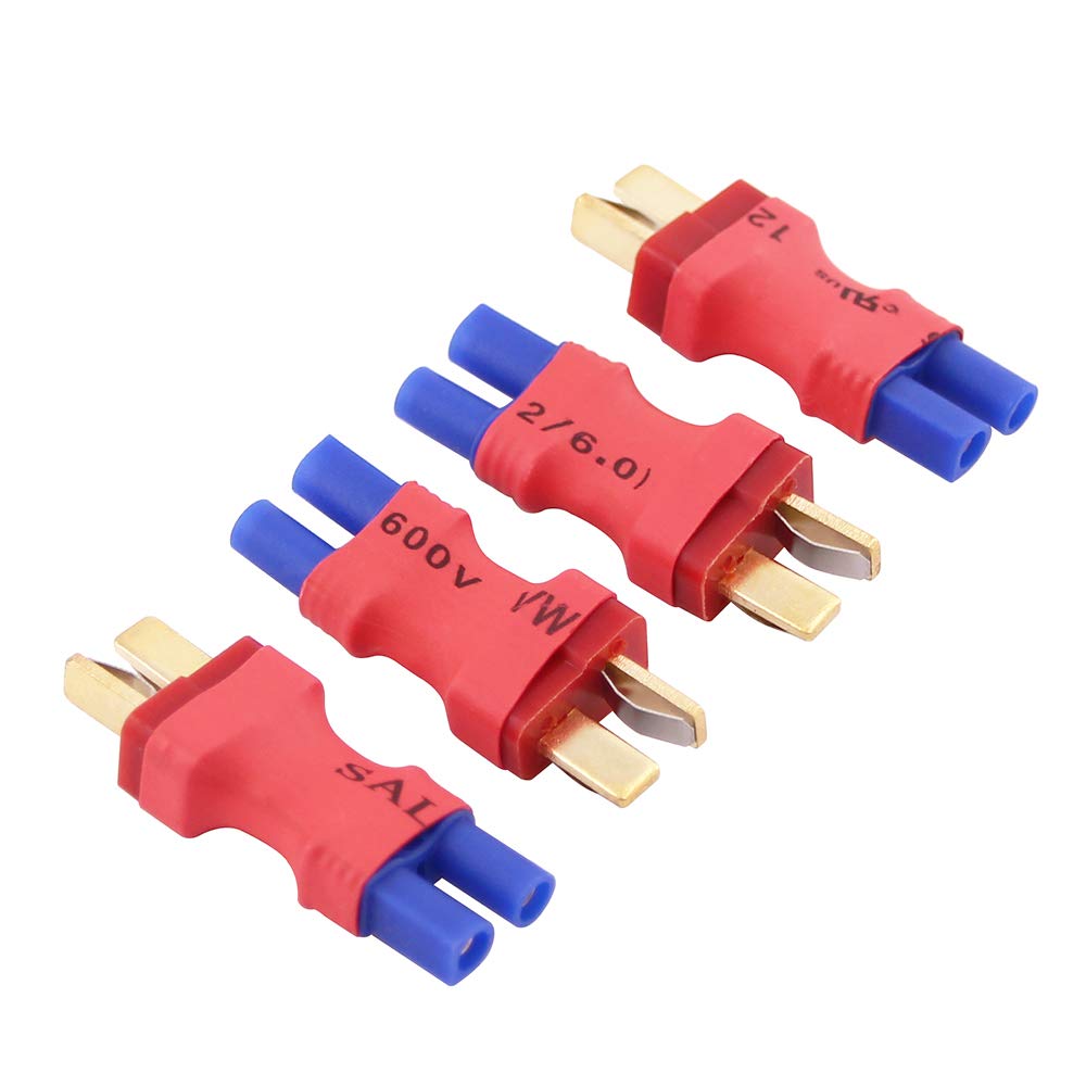 Compare OliRC 4pcs No Wires Connector: EC2 Female to Male TPlug Style AdapterC354 at KSA Price