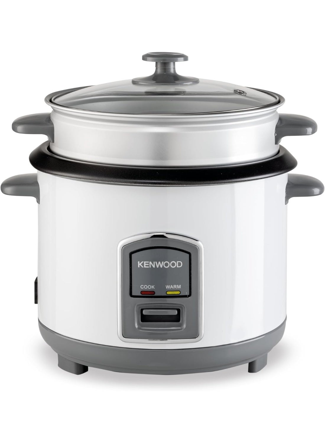 KENWOOD 2-in-1 Rice Cooker 1.8L 10-Cup with Steamer…