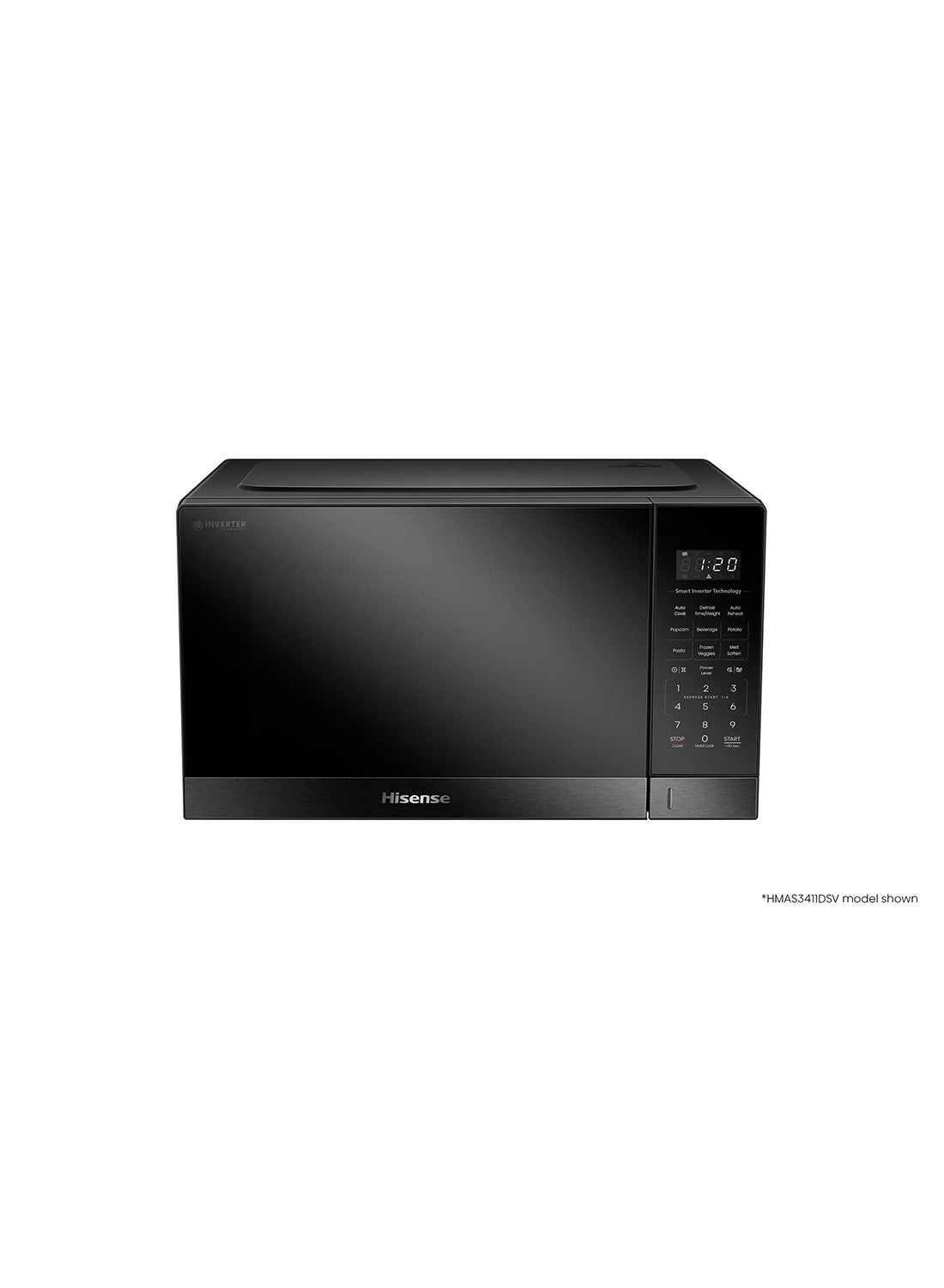 Hisense 32L Inverter Microwave Oven, 1100W Power,Stainless…