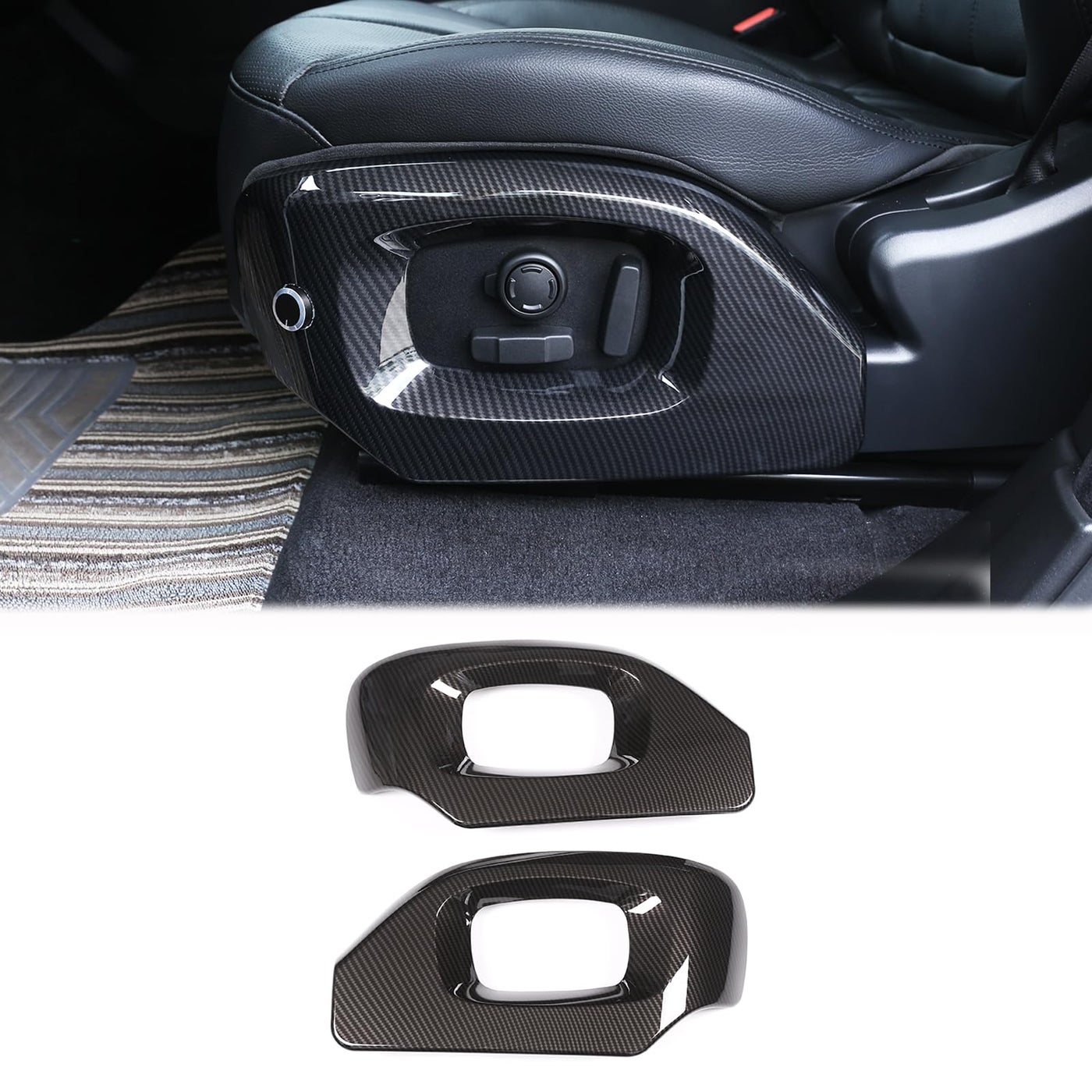 Heutamo Seat Side Frame Trim Cover Compatible with…