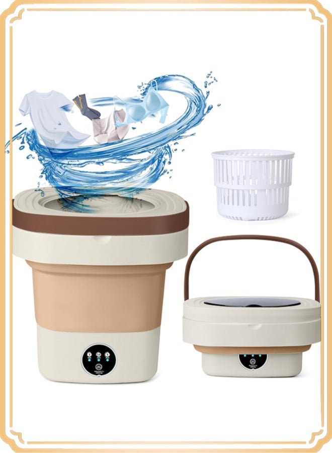 Mini Folding Washing Machine, 8L Portable Washing…