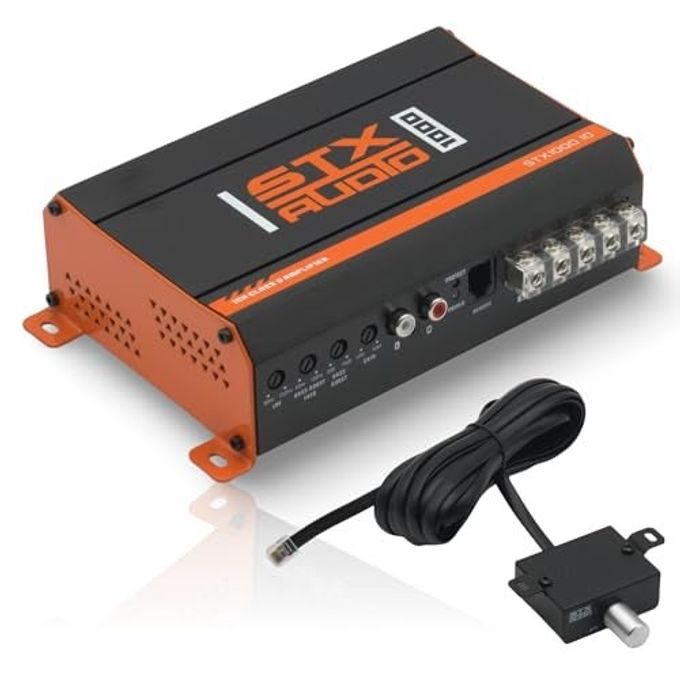 Compare Stx1000.1D 1000Watt Monoblock Class D Amplifier, 1 Ohm Stable, 600W Rms, Mosfet Circuit Design, Adjustable Bass Boost And Lpf For Car Audio Systems at KSA Price