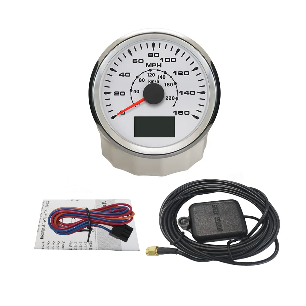 Compare ELING Universal GPS Speedometer Gauge 160MPH at KSA Price