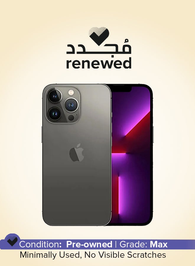 Compare Renewed  iPhone 13 Pro Max 256GB Graphite 5G With Facetime  International Version at KSA Price