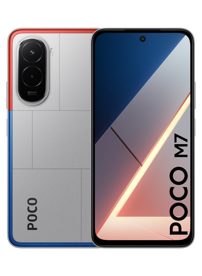 POCO M7 Dual SIM Silver 6GB RAM 128GB…