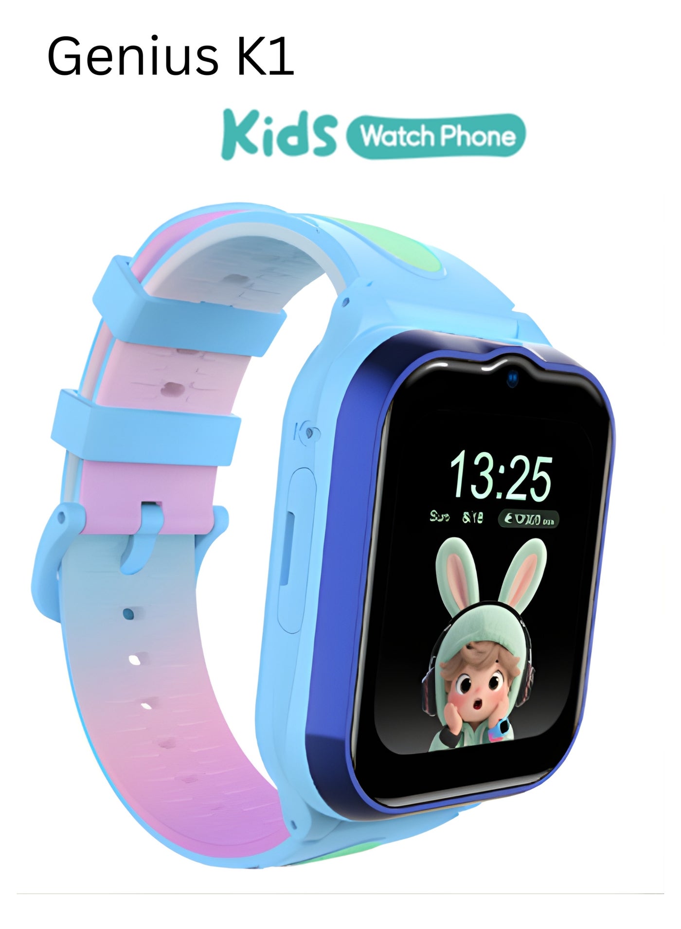 Compare Benco Genius K1 4G Kids Smart Watch Phone with GPS Tracking, Calling Function, 1.69” Display & 800mAh Battery  Blue  Middle East Version at KSA Price