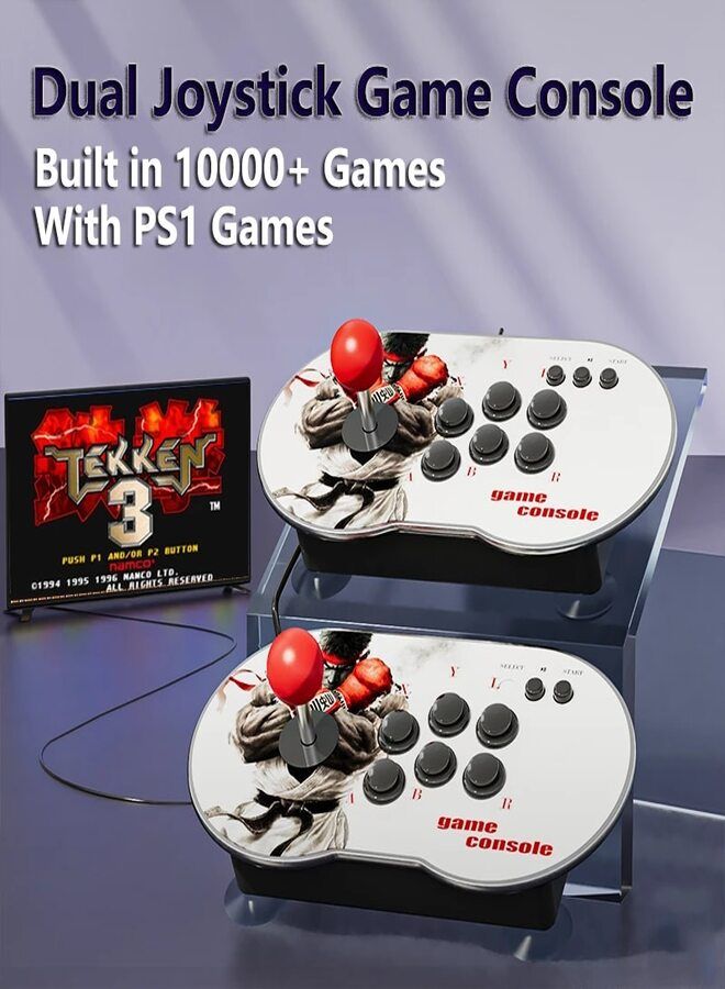 Compare Detrend 3D Dual Joystick 4k HD Video Arcade Game Console For PS1 HDMI Compatible at KSA Price