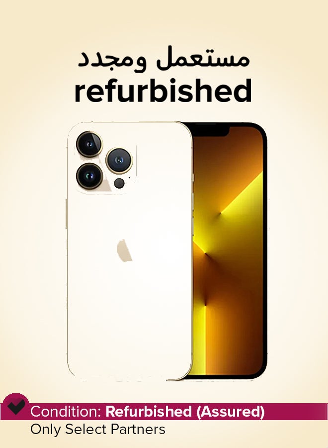 Compare Refurbished  iPhone 13 Pro Max 256GB Gold 5G With Facetime  International Version at KSA Price