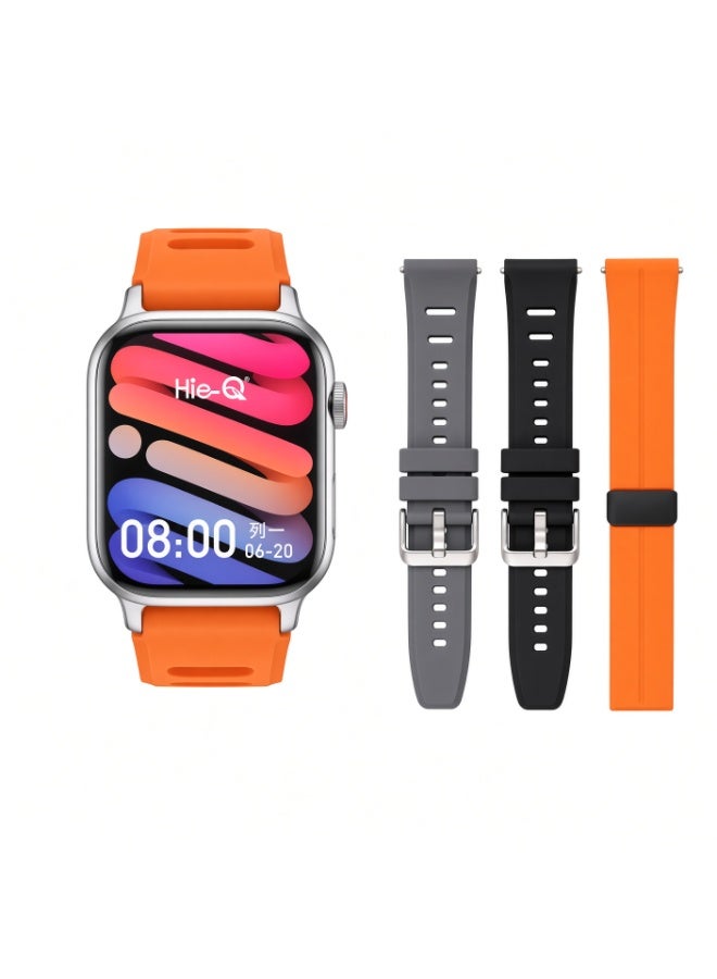 Compare Z20 Mini Smart Watch with Bluetooth Calling, Wireless Charging, AlwaysOn Display, Health Monitor, Fitness Tracker, Full Touchscreen Display, Activity & Sleep Tracking, Multiple Sports Modes, 2 Pairs Interchangeable Straps, Compatible with Android & iPhone, Smartwatch for Men & Women at KSA Price