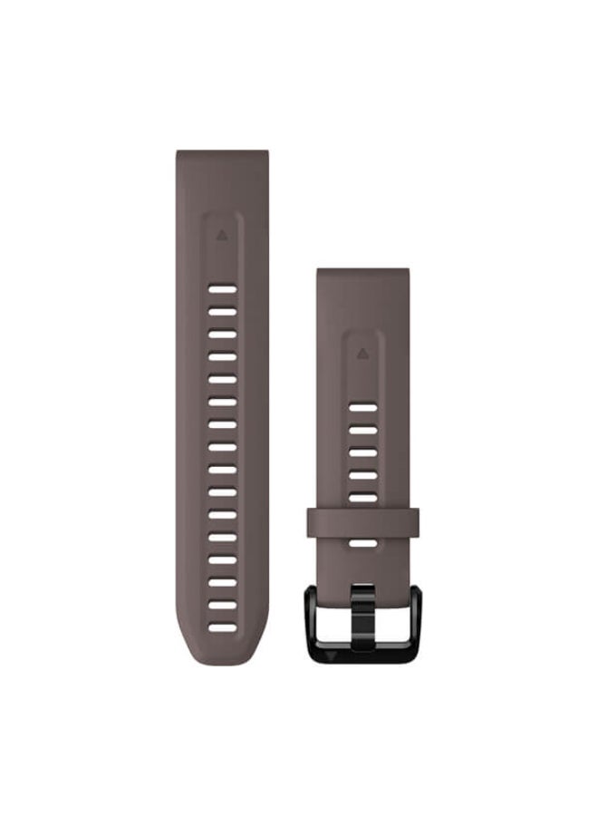 Compare Quickfit 20 Watch Bands  Silicone  Small Shale Gray at KSA Price