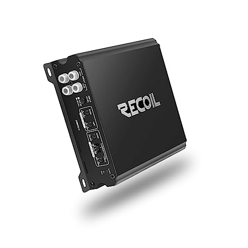 Compare Recoil DI800.4 FullRange ClassD 4Channel Car Audio Amplifier, 1500 Watts, 24 Ohm Stable, Mosfet Power Supply, Bridgeable at KSA Price