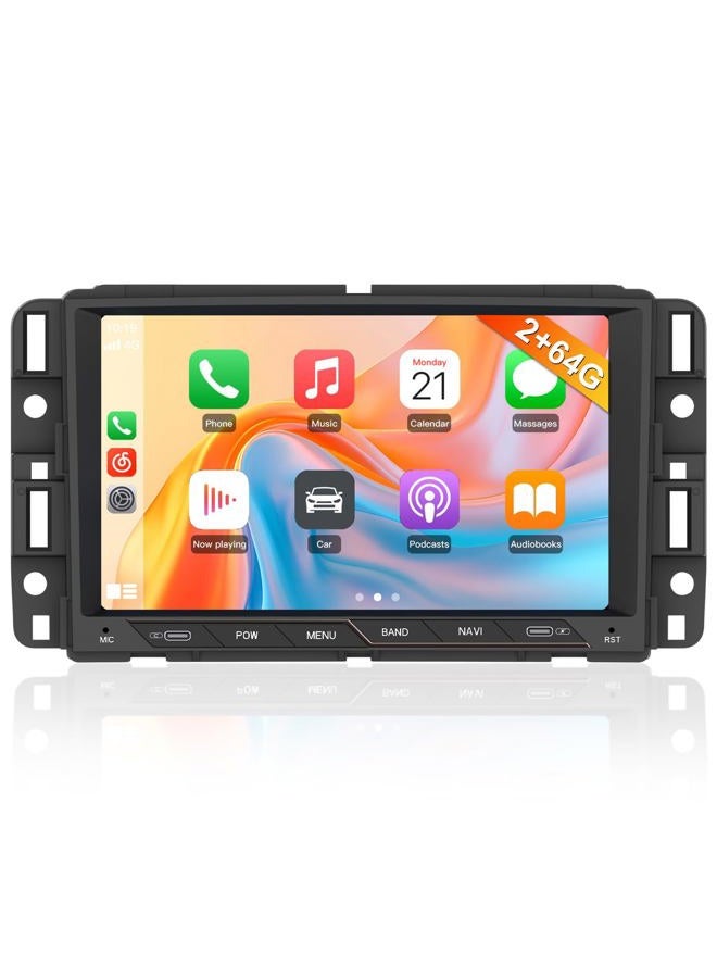 Compare Android 13 Car Radio Stereo for Chevrolet Silverado GMC Sierra Yukon 20072013 with CarPlay Android Auto at KSA Price