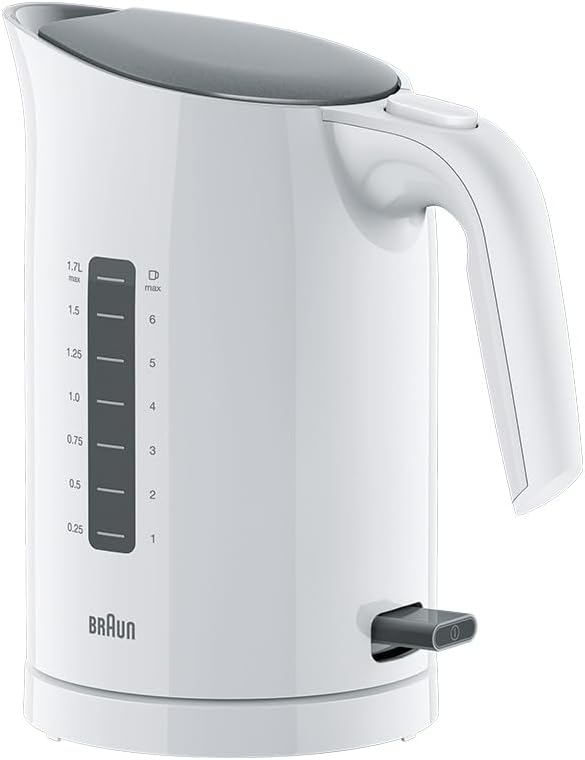 Compare PurEase 3 Kettle, Washable Anti Scale Filter 1.7 L 3000 W WK3110WH White at KSA Price