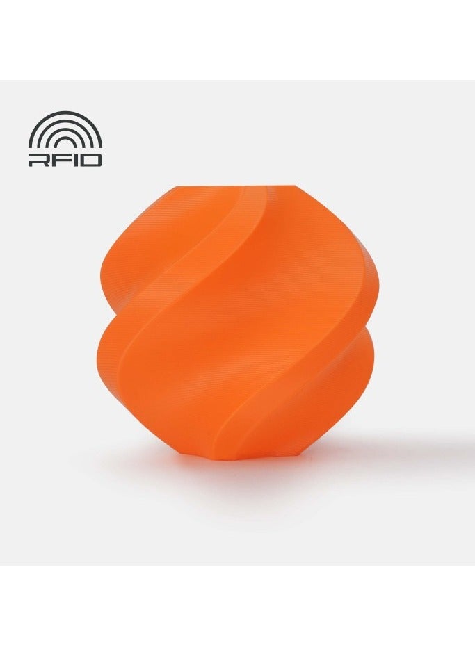 Bambu Lab PLA Basic Orange (with Spool), 1.75mm.…