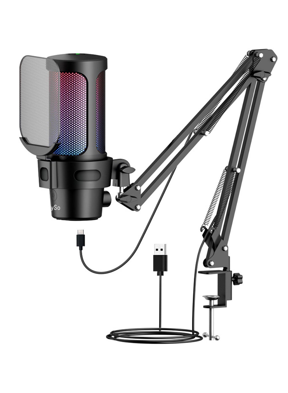 Wired Microphone Gaming Condenser Microphone Professional…