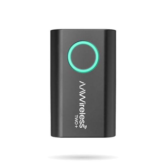 Compare Two+ Compatible With Android Auto & Apple Carplay 2In1 Wireless Adapter | Wireless Connection Via Bluetooth & Wifi | Iphone X+ & Android 11+ | Multifunctional Button | Made In Europe at KSA Price
