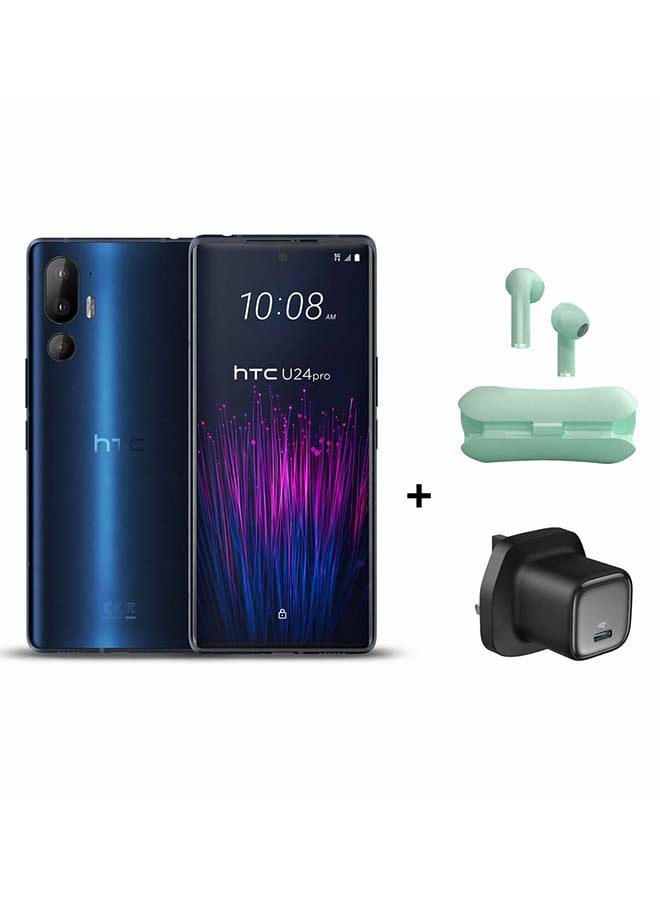 Compare U24 Pro Dual SIM 5G Smartphone 12GB RAM 512GB Blue + Nextbot E18 TWS + Adapter  Middle East Version at KSA Price